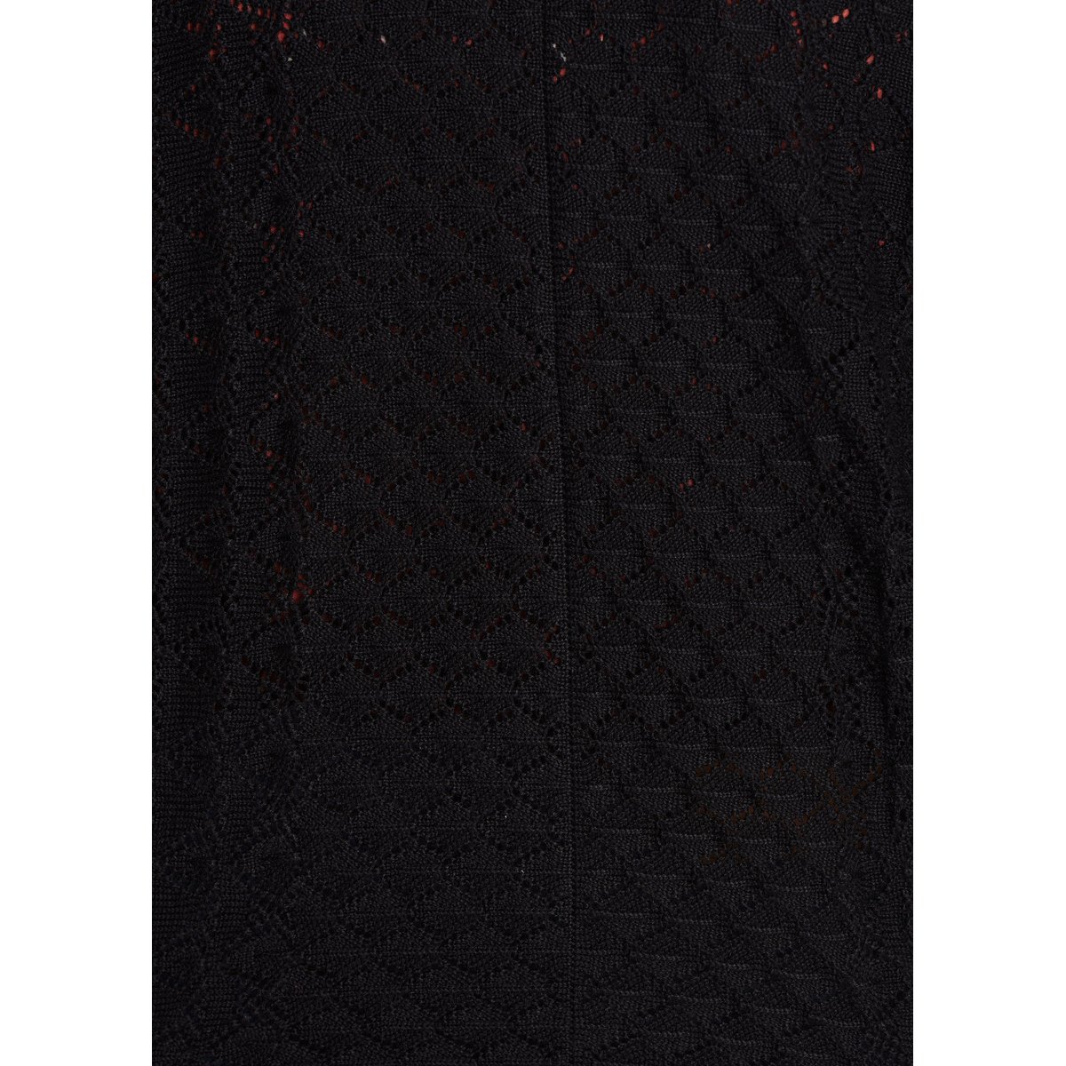 Gilet court ouvert à manches longues noir, LA FEE MARABOUTEE