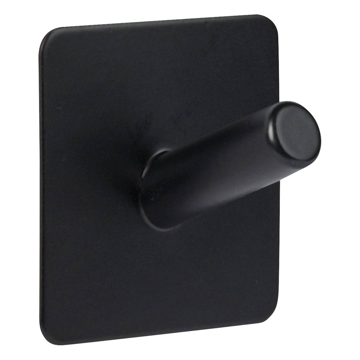 Lot de 2 patères adhésives STIKY noir, 5FIVE SIMPLY SMART