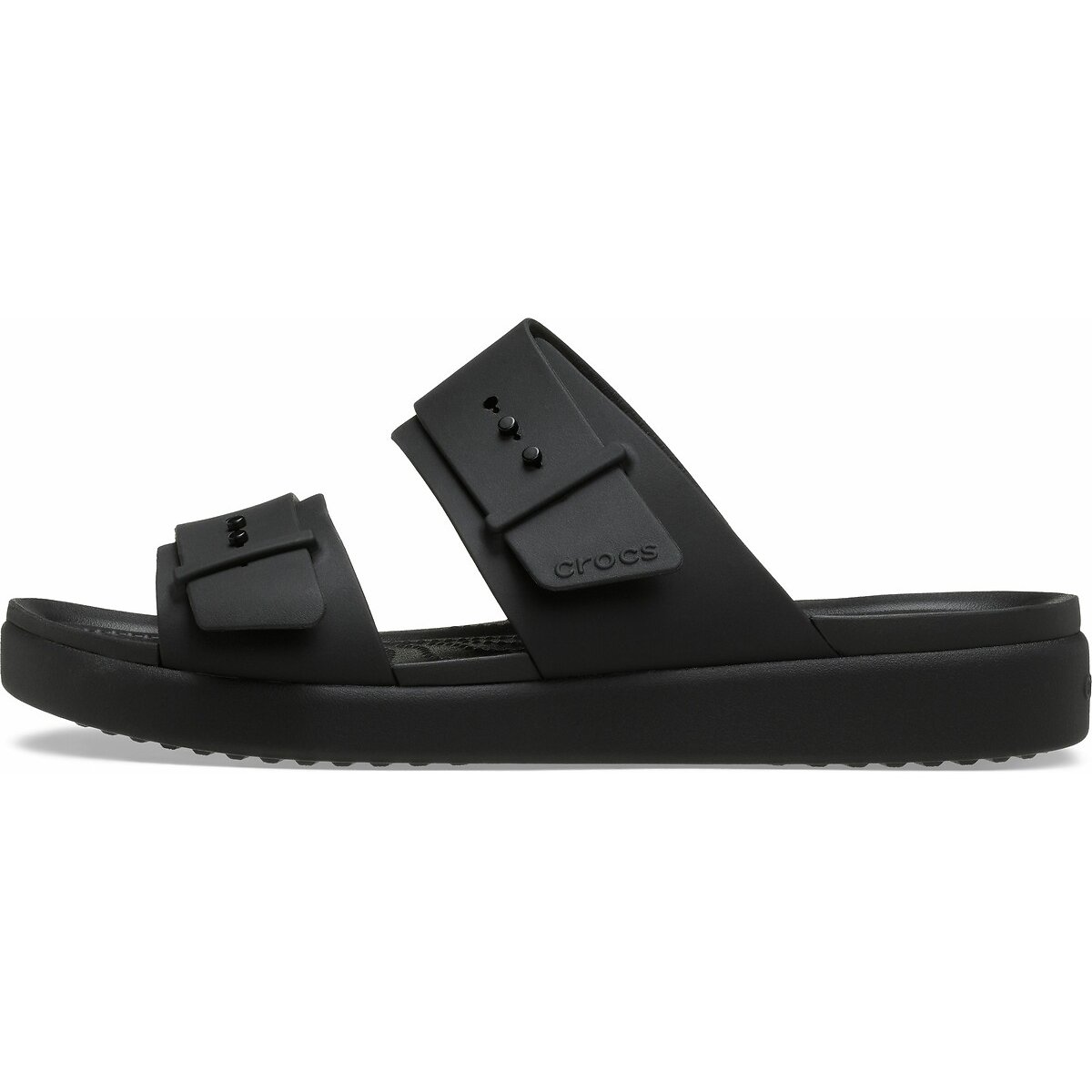 Mules Brooklyn Buckle noir, CROCS