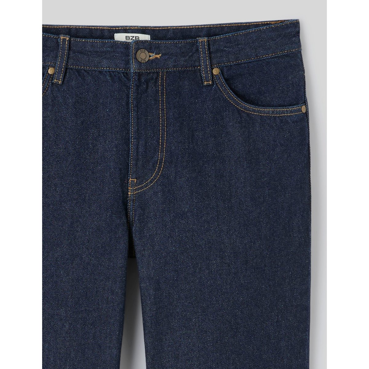 Jean comfort fit brut bleu moyen, BZB