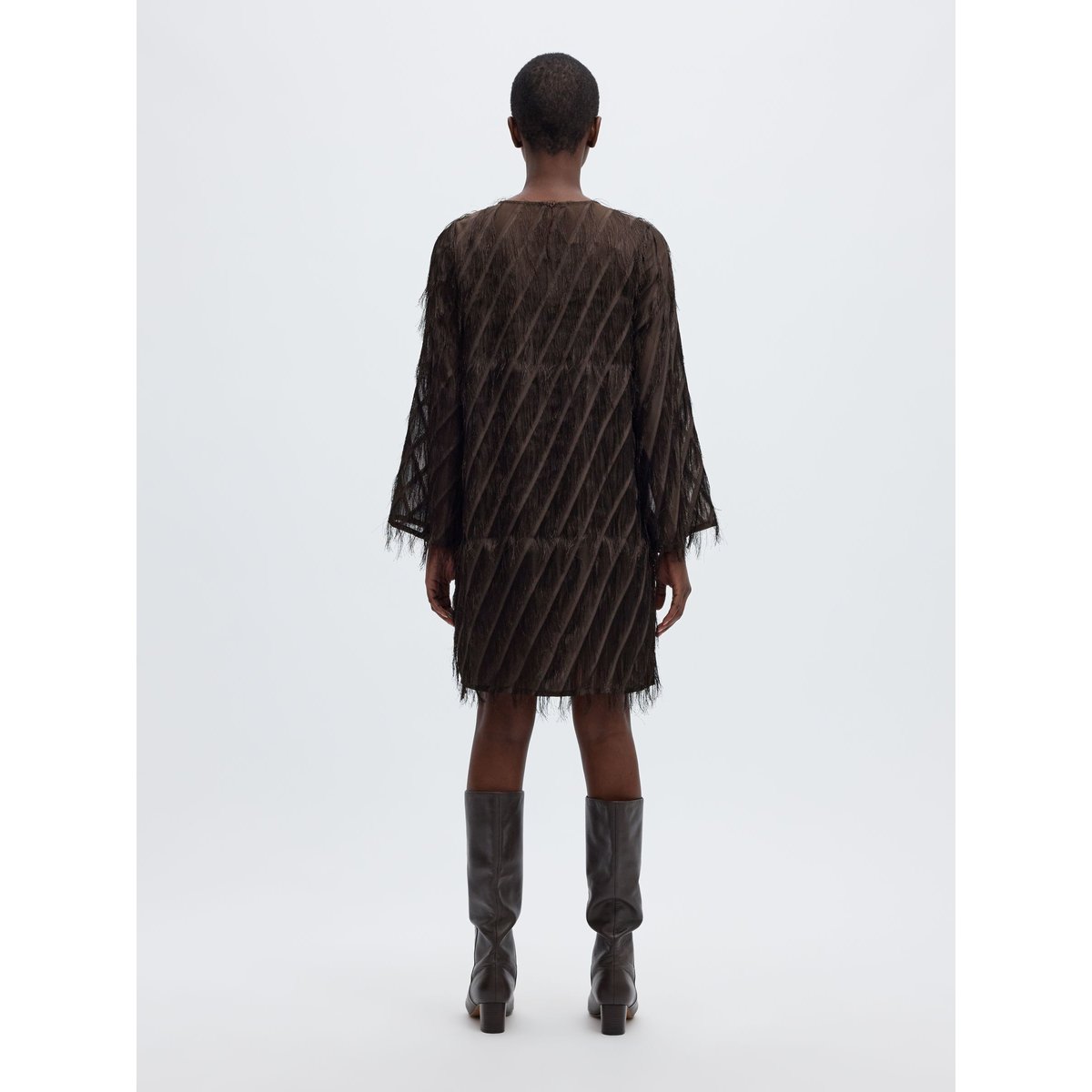 Mini-Robe marron - delicioso1, SELECTED