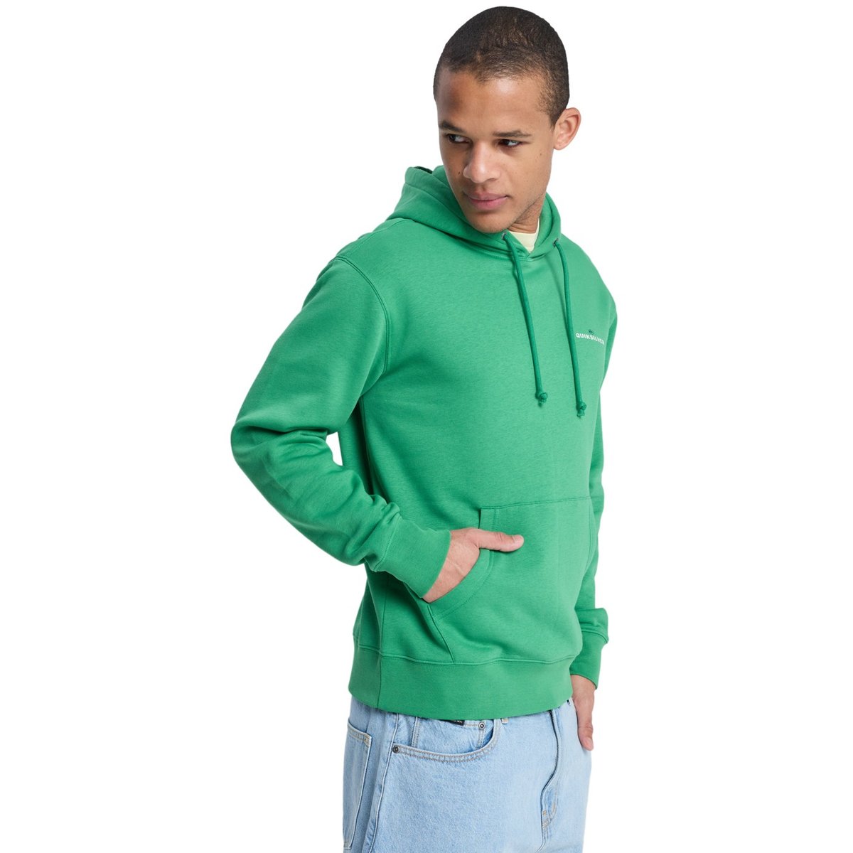 Sweat à capuche SALT WATER GRAPHIC vert leprechaun, QUIKSILVER