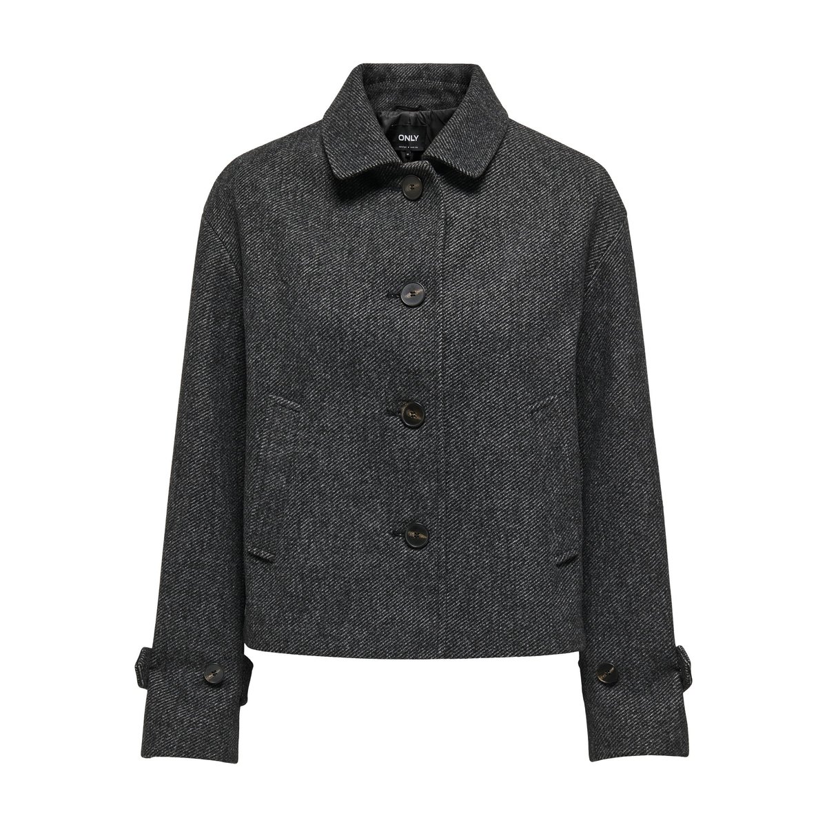 Veste dark grey melange, ONLY
