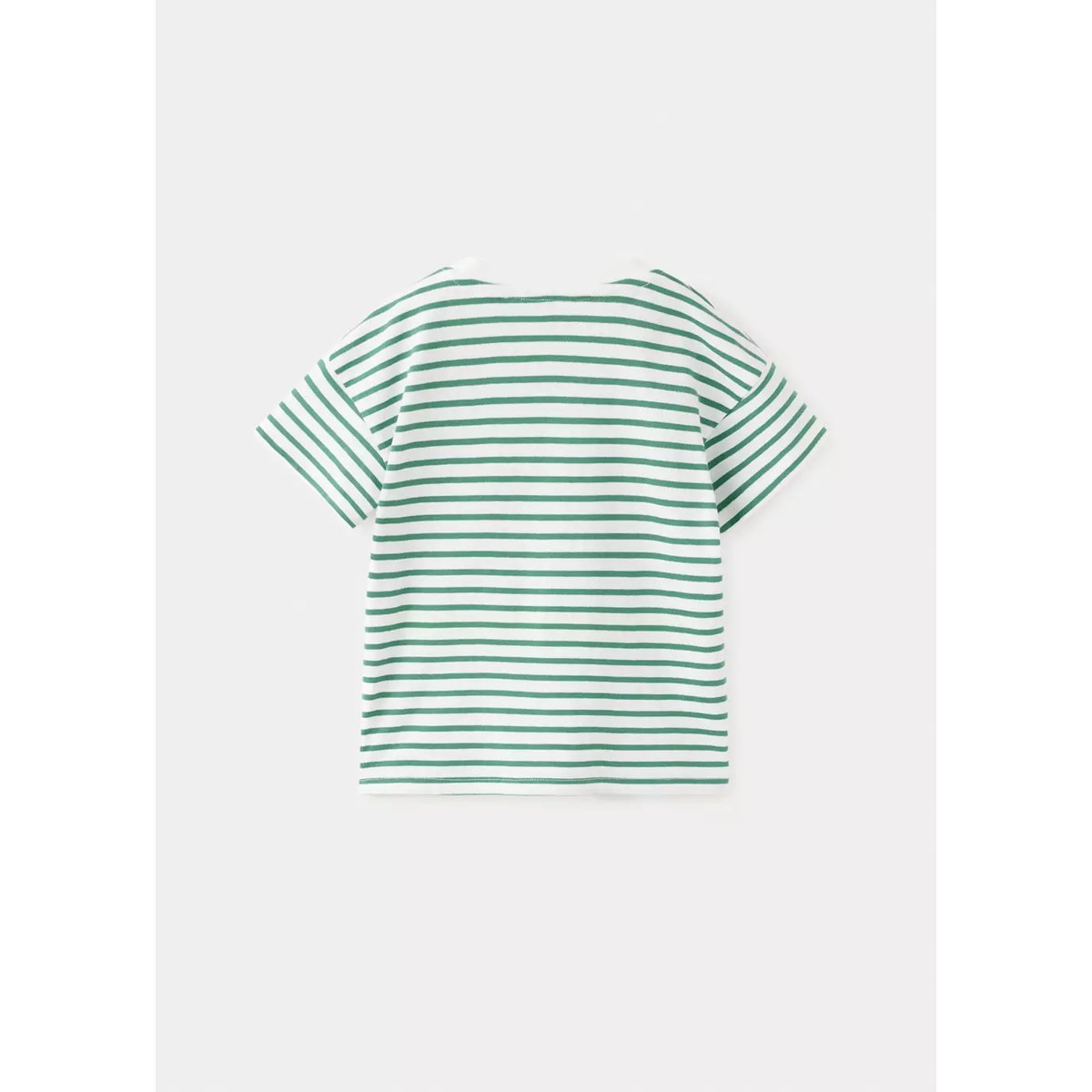 T-shirt à rayures Hello Kitty vert, MANGO BABY