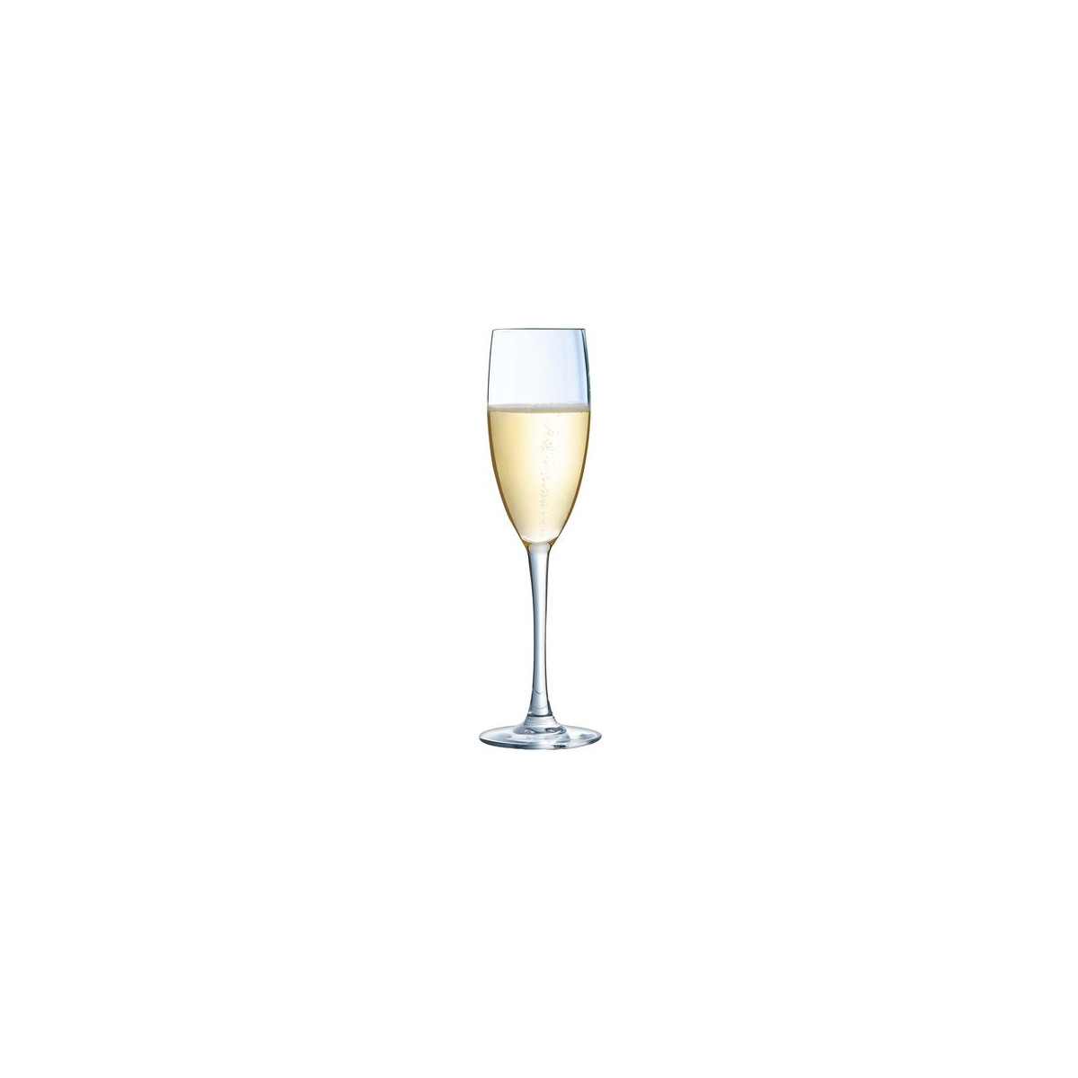 6 flûtes 16 cl - transparent, CHEF&SOMMELIER