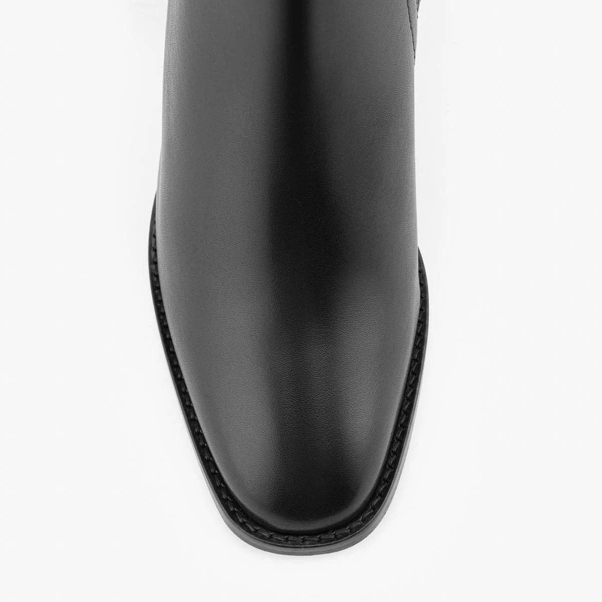 Bottine Cuir lisse CLOÉLIA noir, MAISON TOUFET