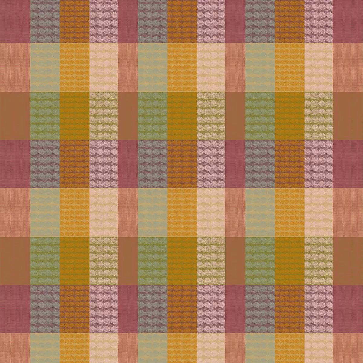 Nappe pur coton MILLE HALOS prunus, GARNIER THIEBAUT