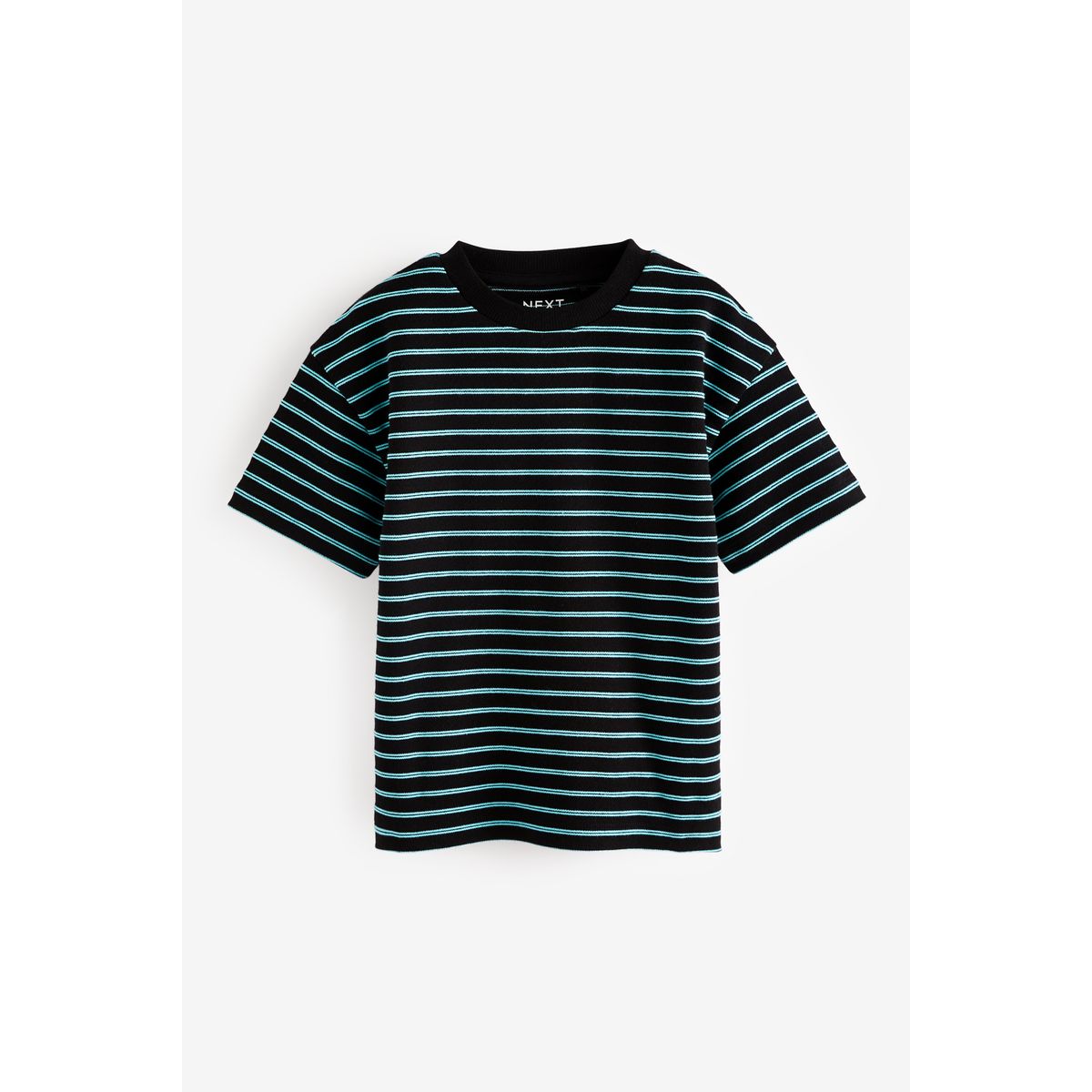 T-Shirts à manches courtes, lot de 5 rayures bleues, NEXT