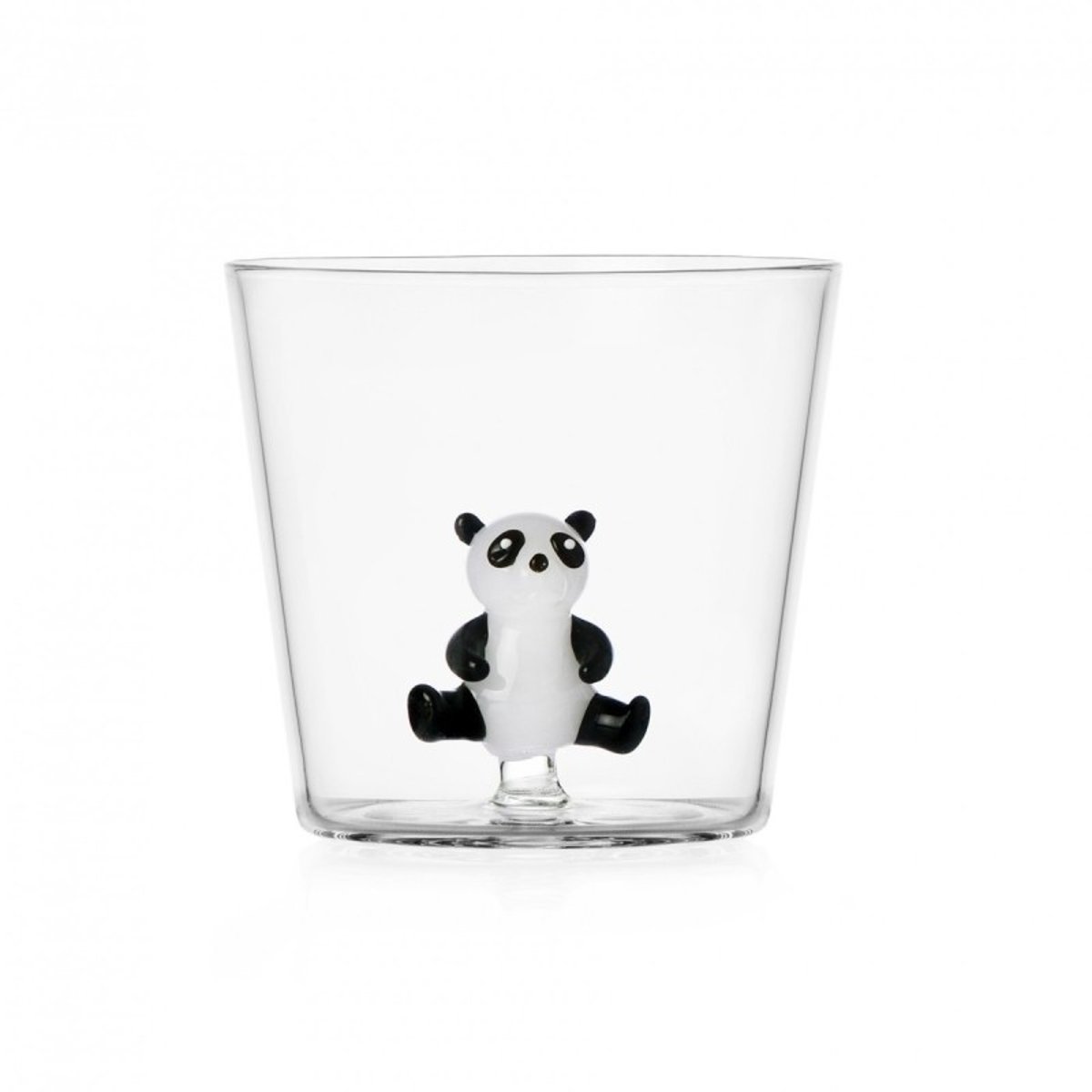 Verre à eau panda SAVANNAH noir et blanc, ICHENDORF