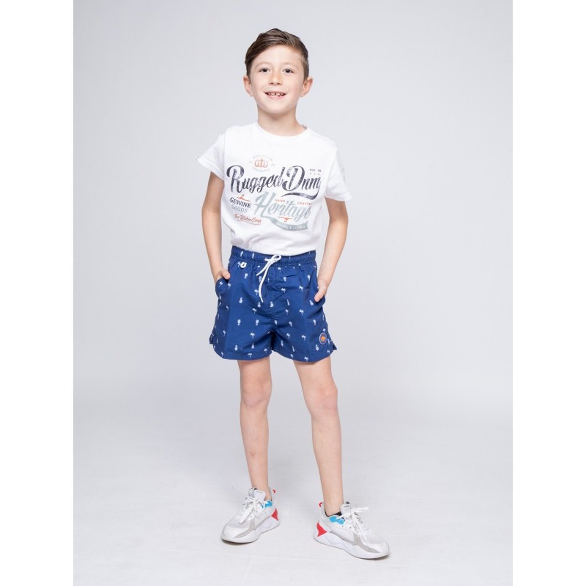Short De Bain Giorgio-j rouge, RITCHIE