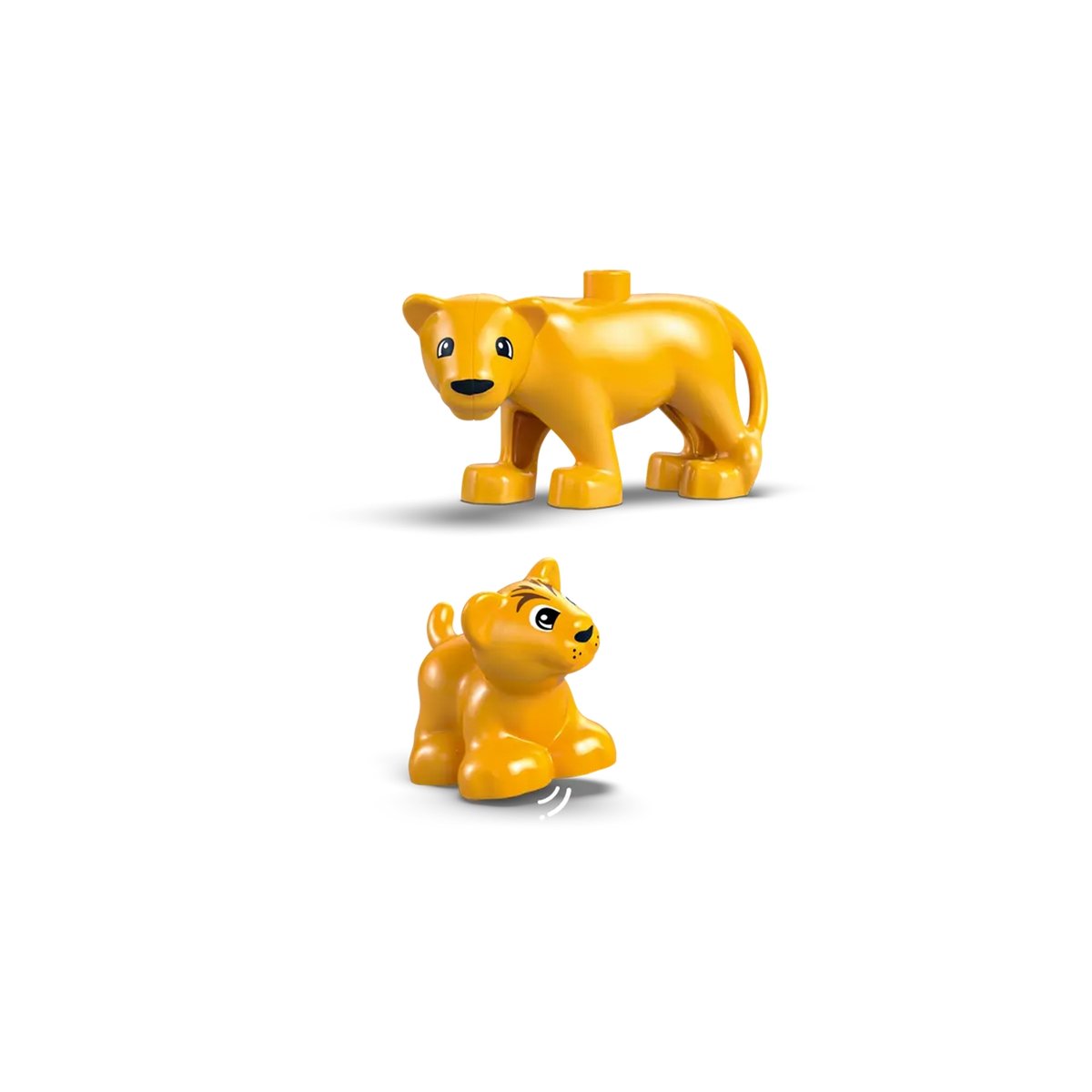 LEGO DUPLO - Familles d'animaux sauvages : pingouins et lions - 10442 multicolore, LEGO