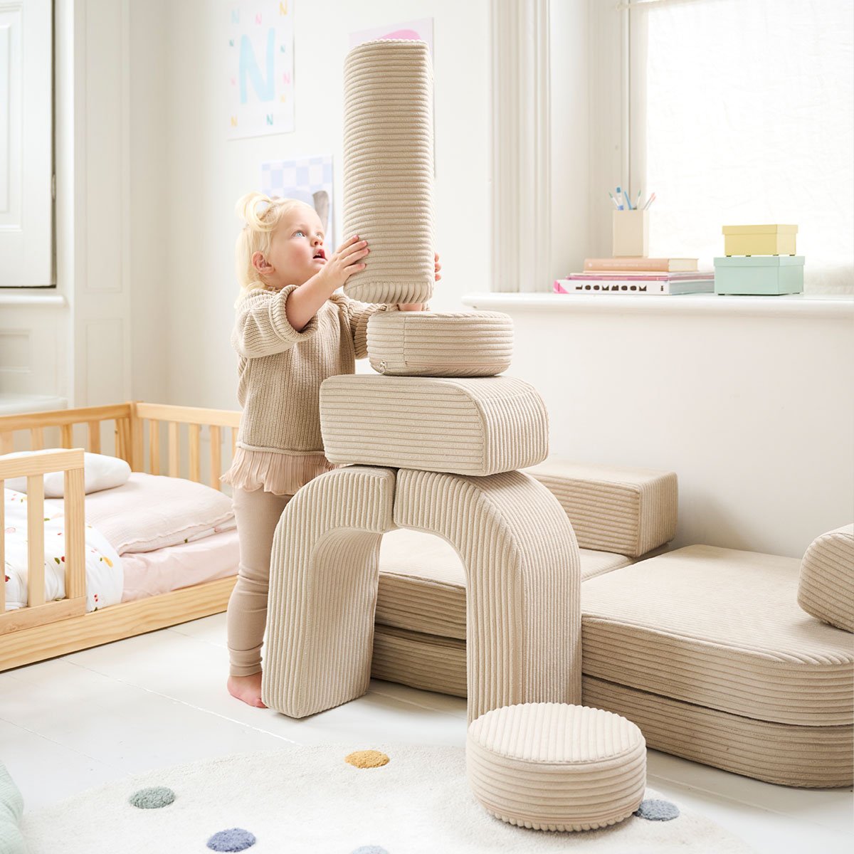 Blocs canapé beige, PETITE AMELIE