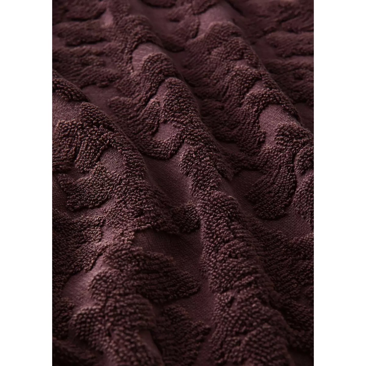 Drap de bain coton jacquard rose, MANGO HOME