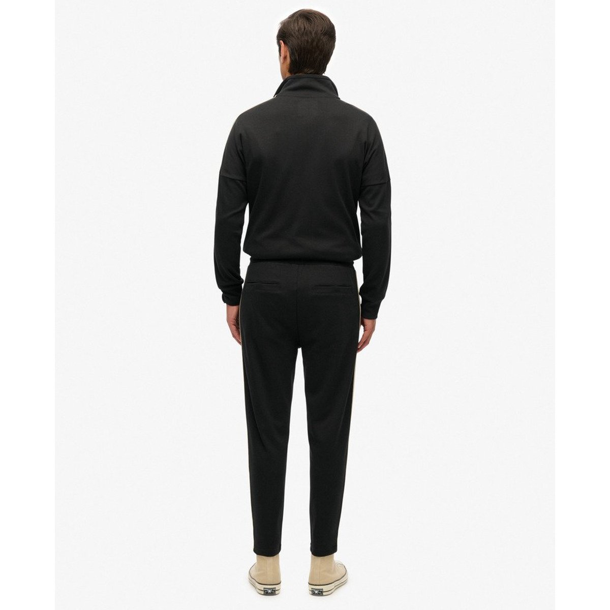 Pantalon de survêtement Tech Cult noir, SUPERDRY