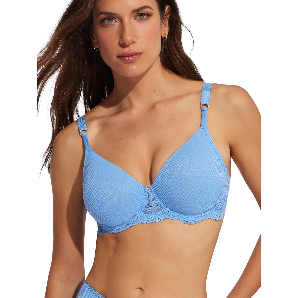 Soutien-gorge minimiseur armaturé Matilda bleu, SELMARK