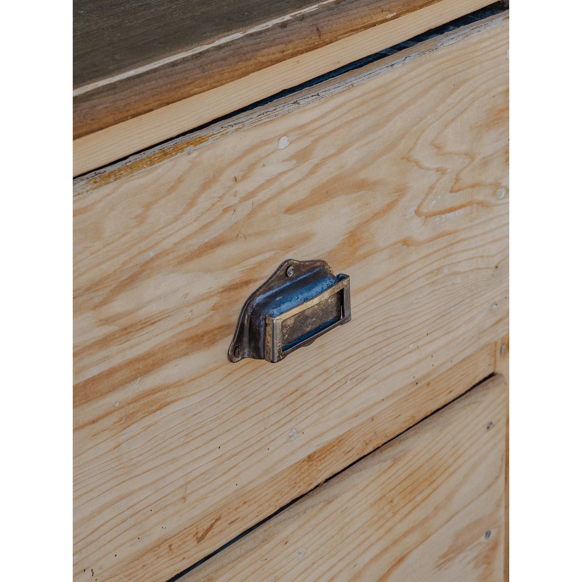 Meuble de métier à 12 casiers en bois Fernand N°391 - Bon état bois clair, DEBONGOUT