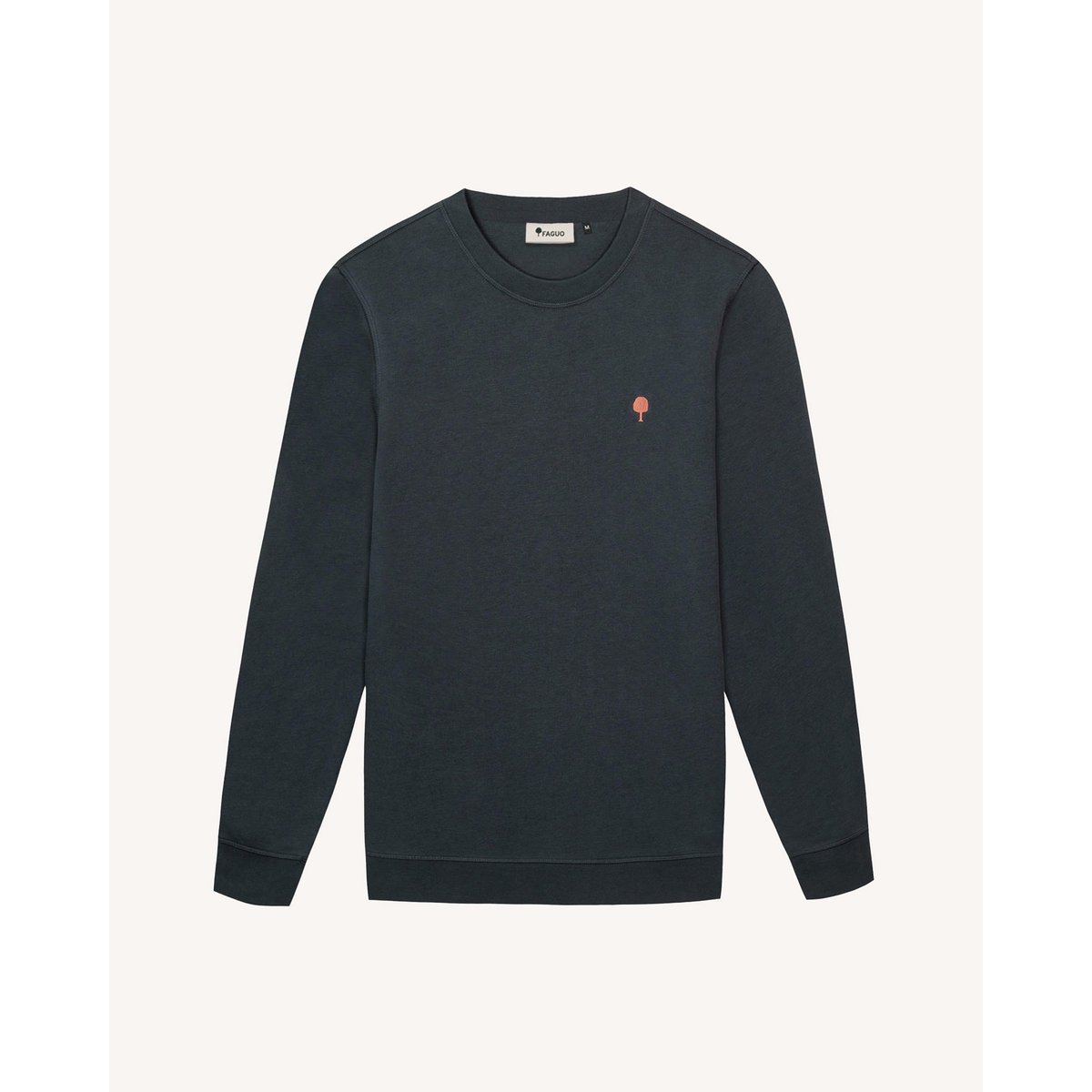 Sweat en molleton bleu marine, FAGUO