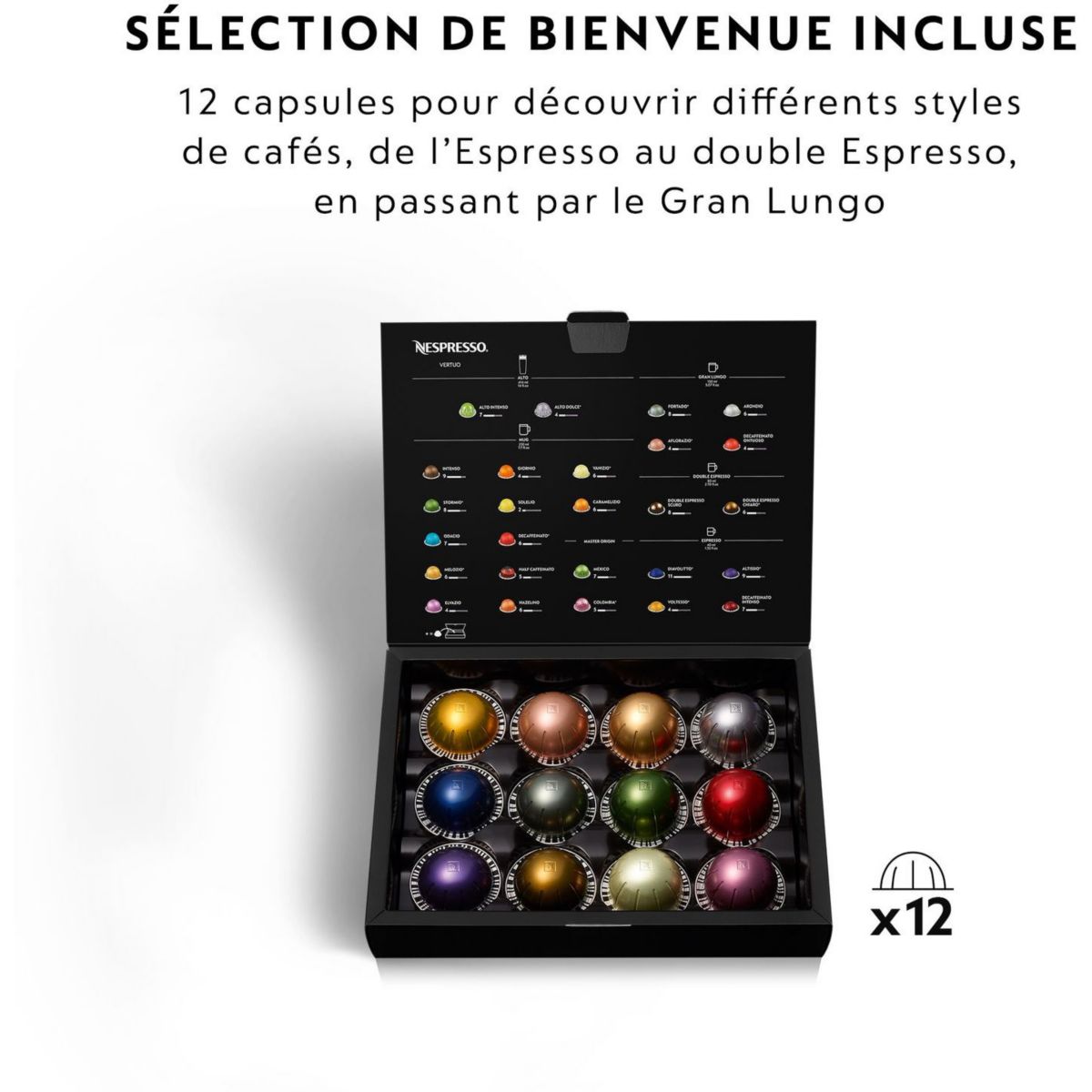 Machine à café Nespresso Vertuo Next YY4296FD rouge/noir, KRUPS