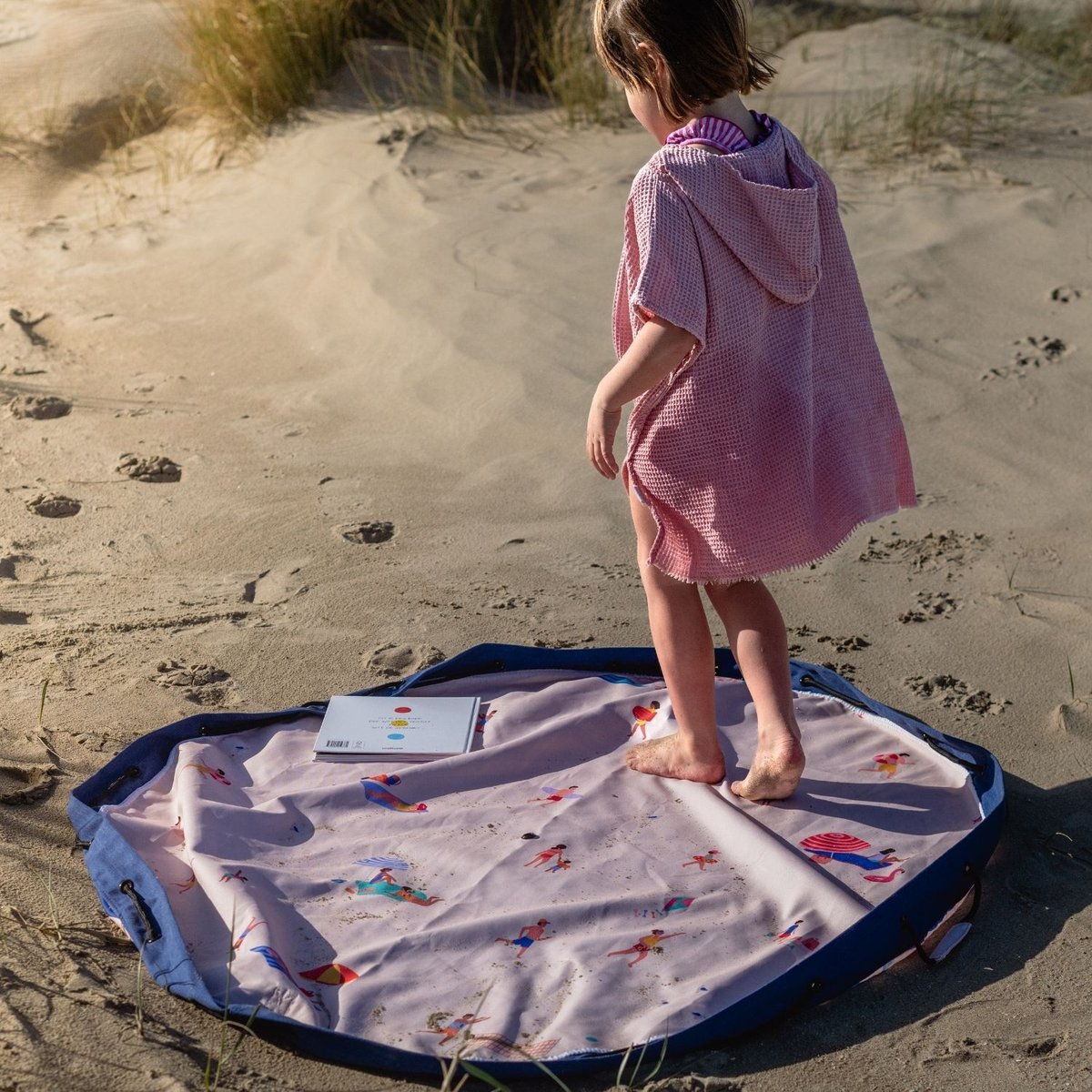 Sac à jouets 2 en 1 Noomad Outdoor beige, bleu, PLAY&GO