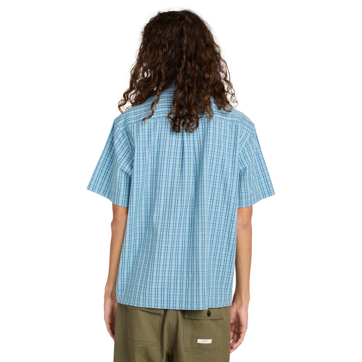 Chemise manches courtes NAPKINS bleu napkins blue, ELEMENT