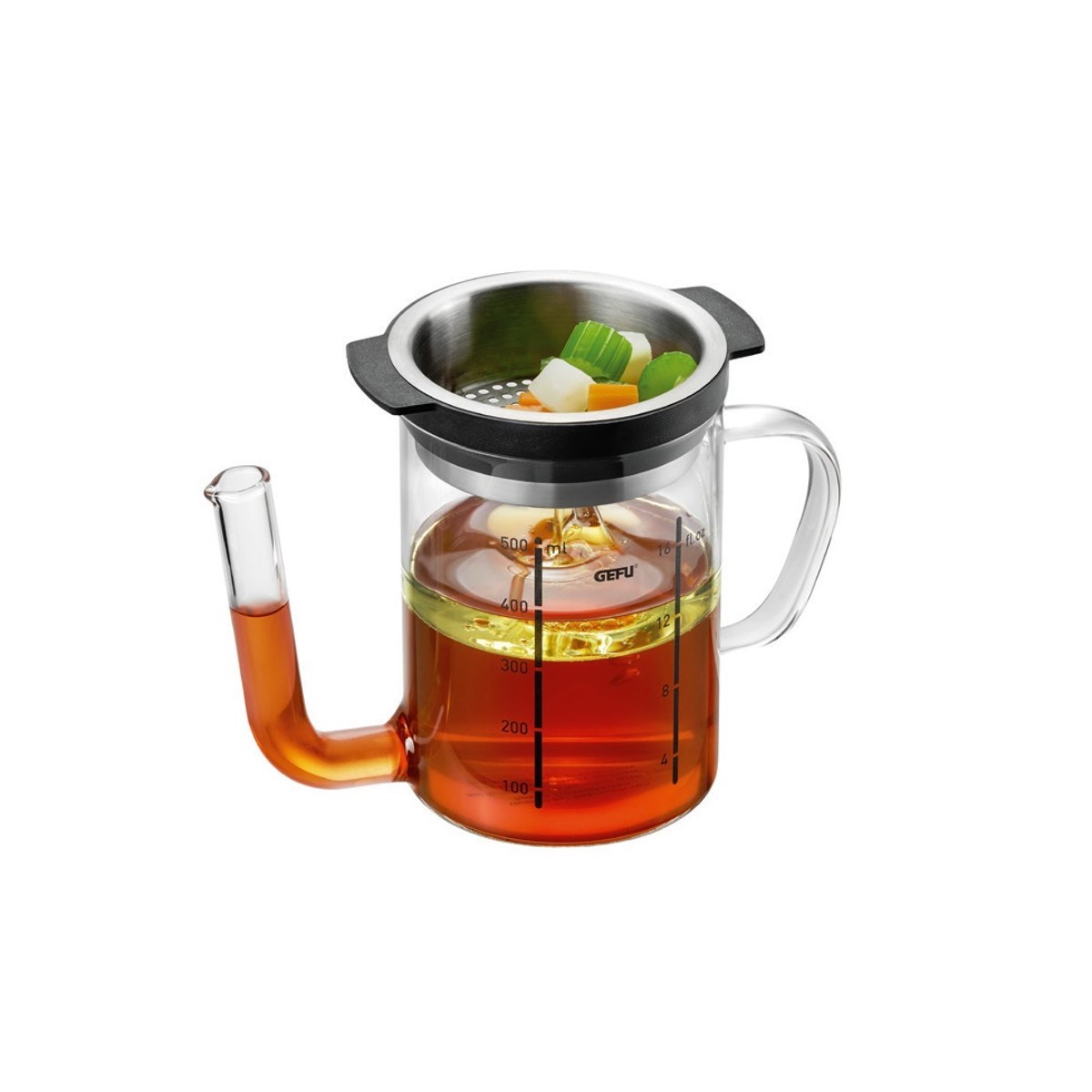 Broc séparateur de graisse SEPARATO argent, GEFU