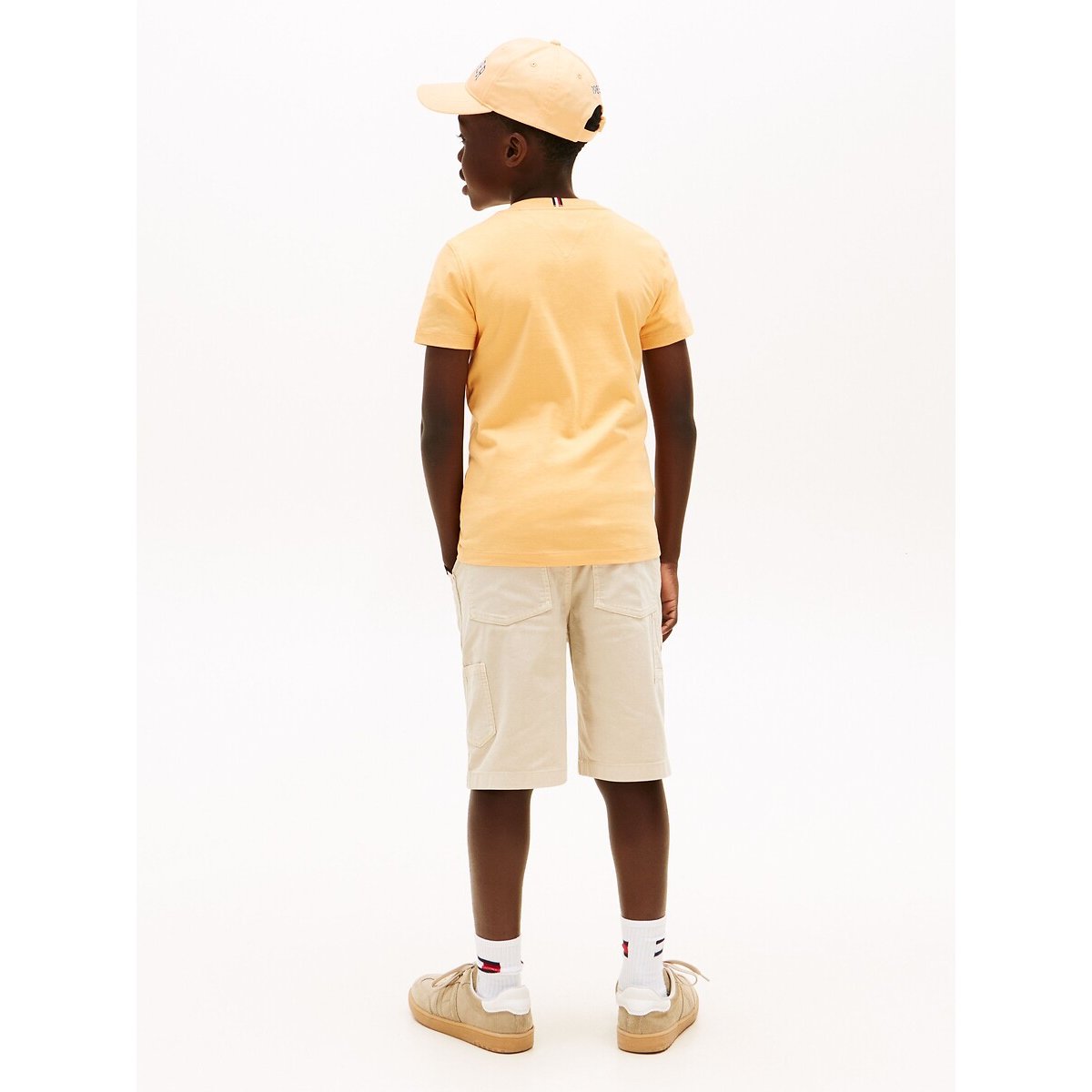 T-shirt manches courtes orange, TOMMY HILFIGER