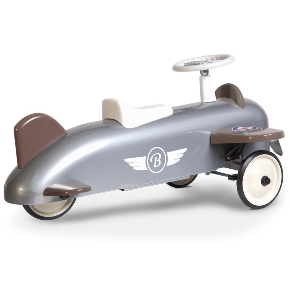 Porteur gris, blanc, marron, BAGHERA