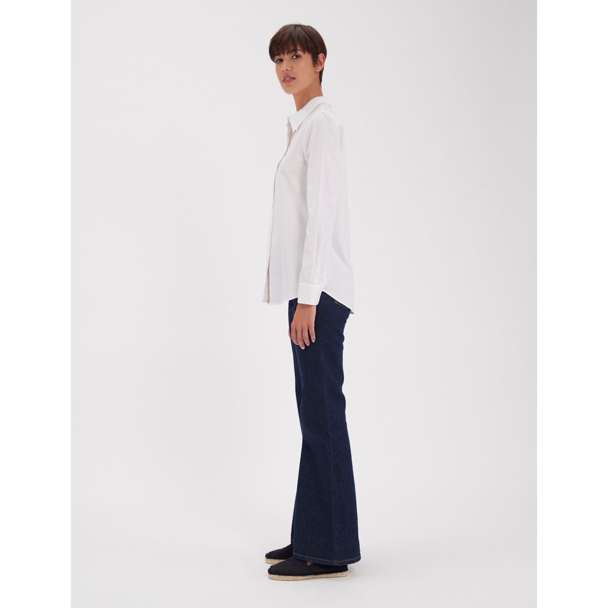 Chemise martin blanc, INES DE LA FRESSANGE PARIS