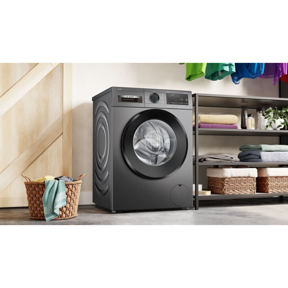 Lave linge hublot WGG244FRFR Serenity couleur unique, BOSCH