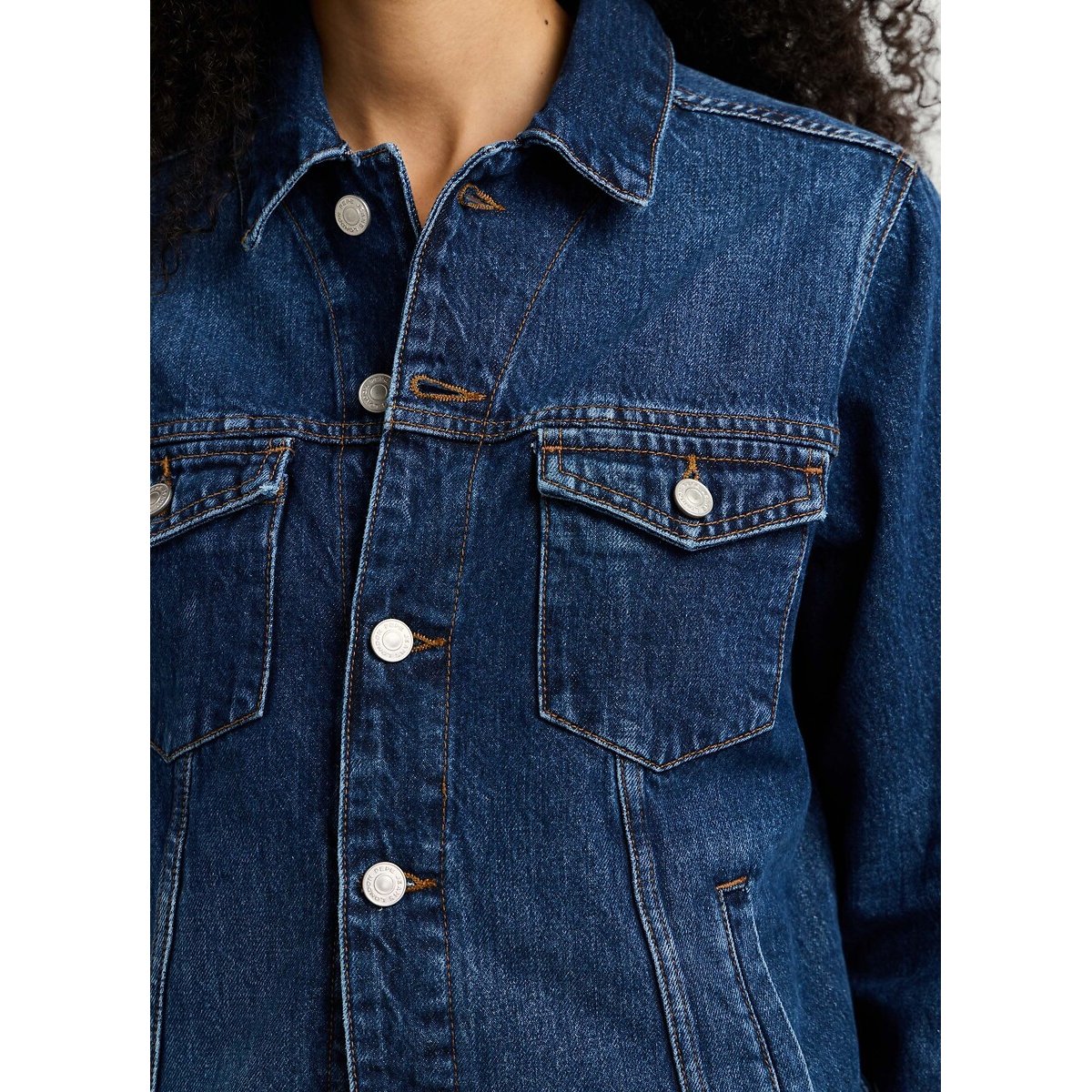 Casaco de ganga ganga azul, PEPE JEANS