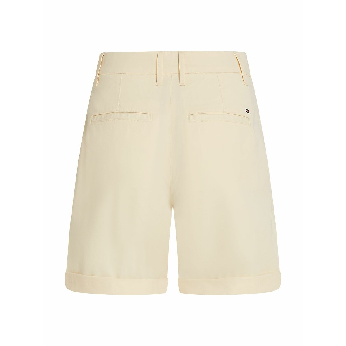 Short chino coton mélangé stretch jaune, TOMMY HILFIGER