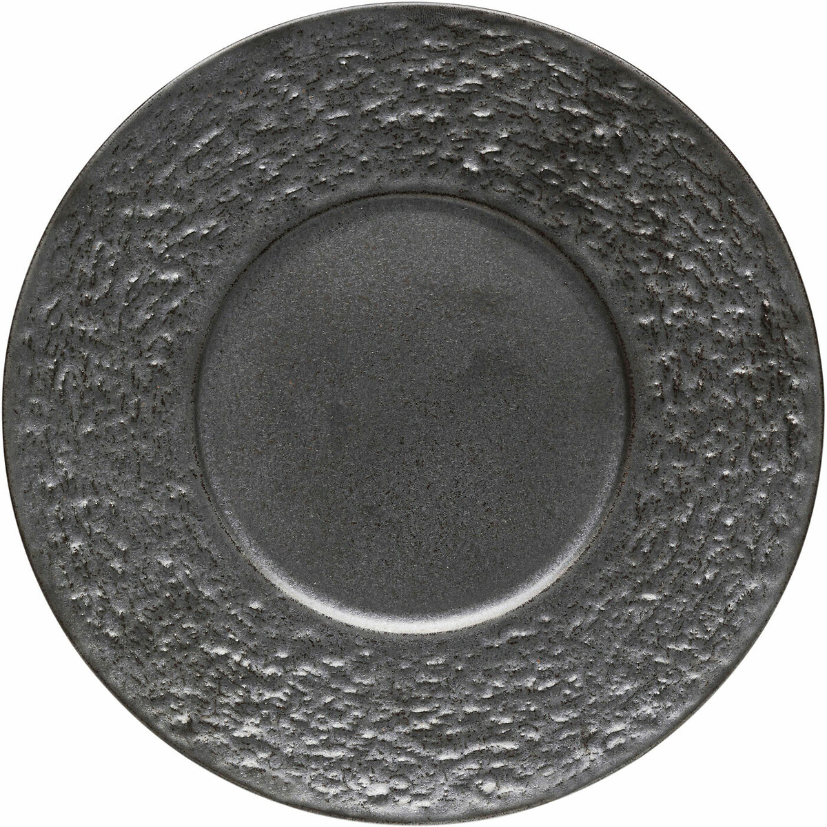 Piatto Cosmos Nero Ø21cm nero , KARE DESIGN