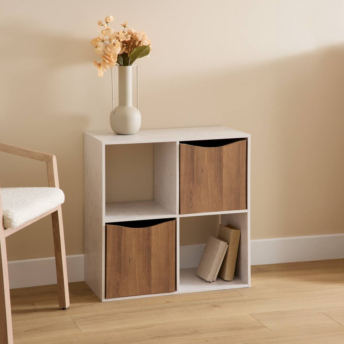 Étagère carrée MIX'N MODUL crème, 5FIVE SIMPLY SMART