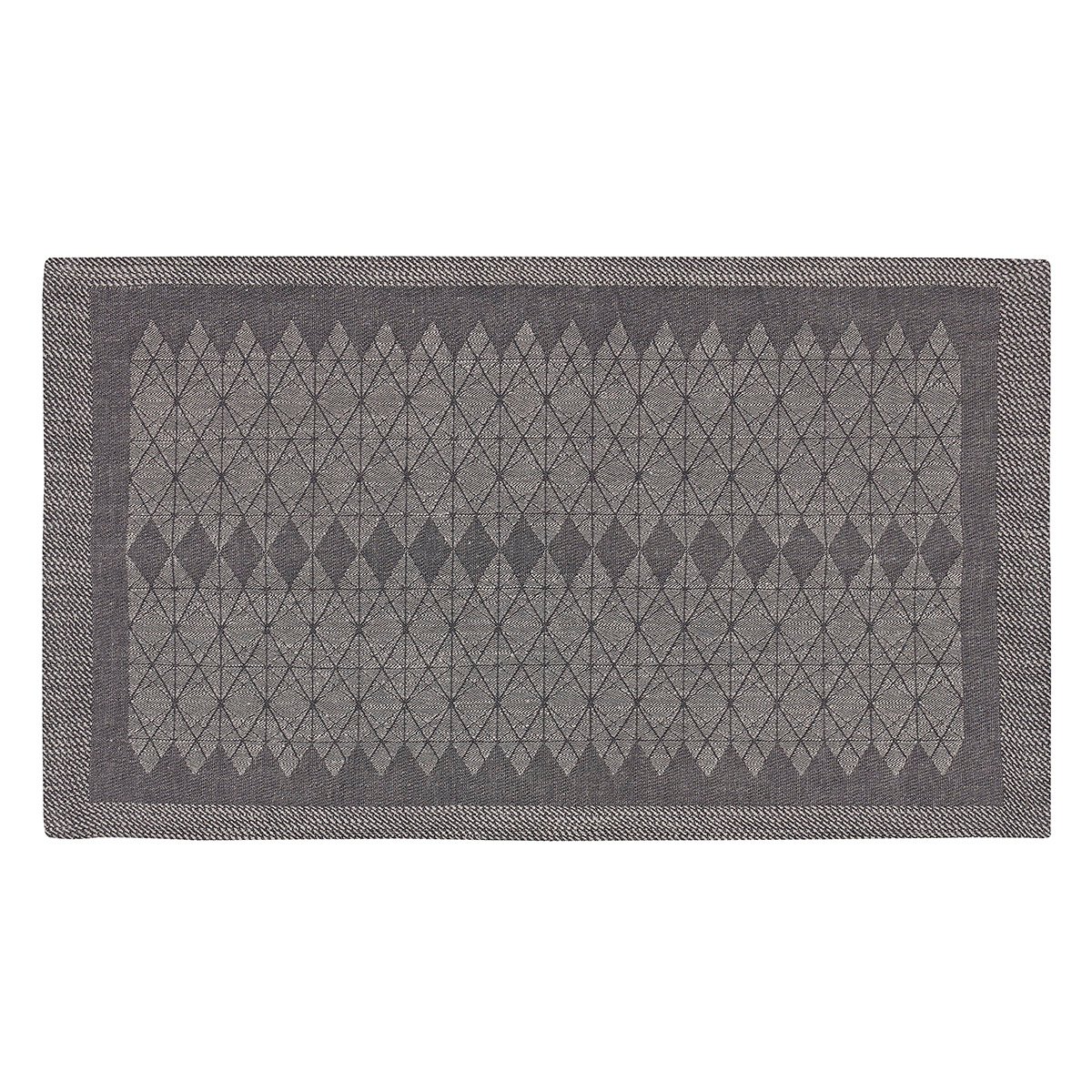 Set de table en Coton/Lin, CLUB SATIN meandres, LE JACQUARD FRANCAIS