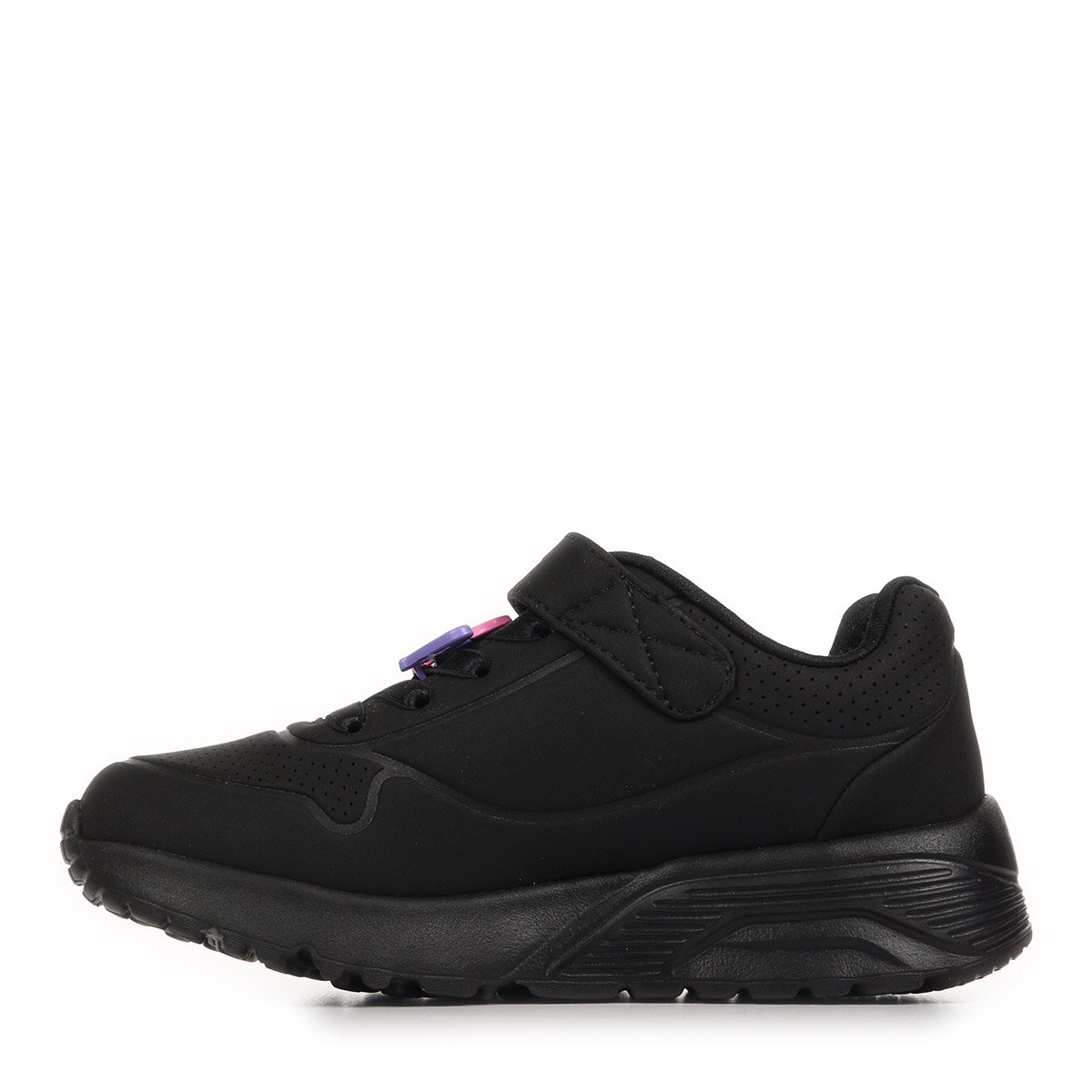 Baskets UNO LITE HEART STATUS black multi, SKECHERS