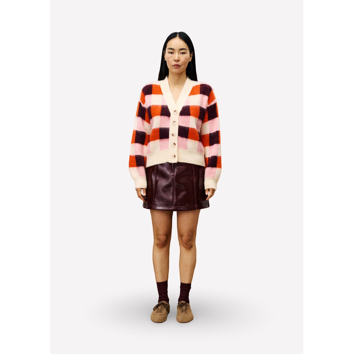 Cardigan  VIOLA rose, FRNCH