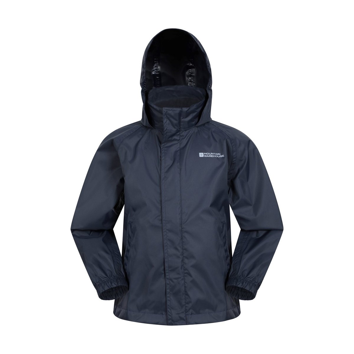Veste imperméable à capuche PAKKA bleu marine, MOUNTAIN WAREHOUSE