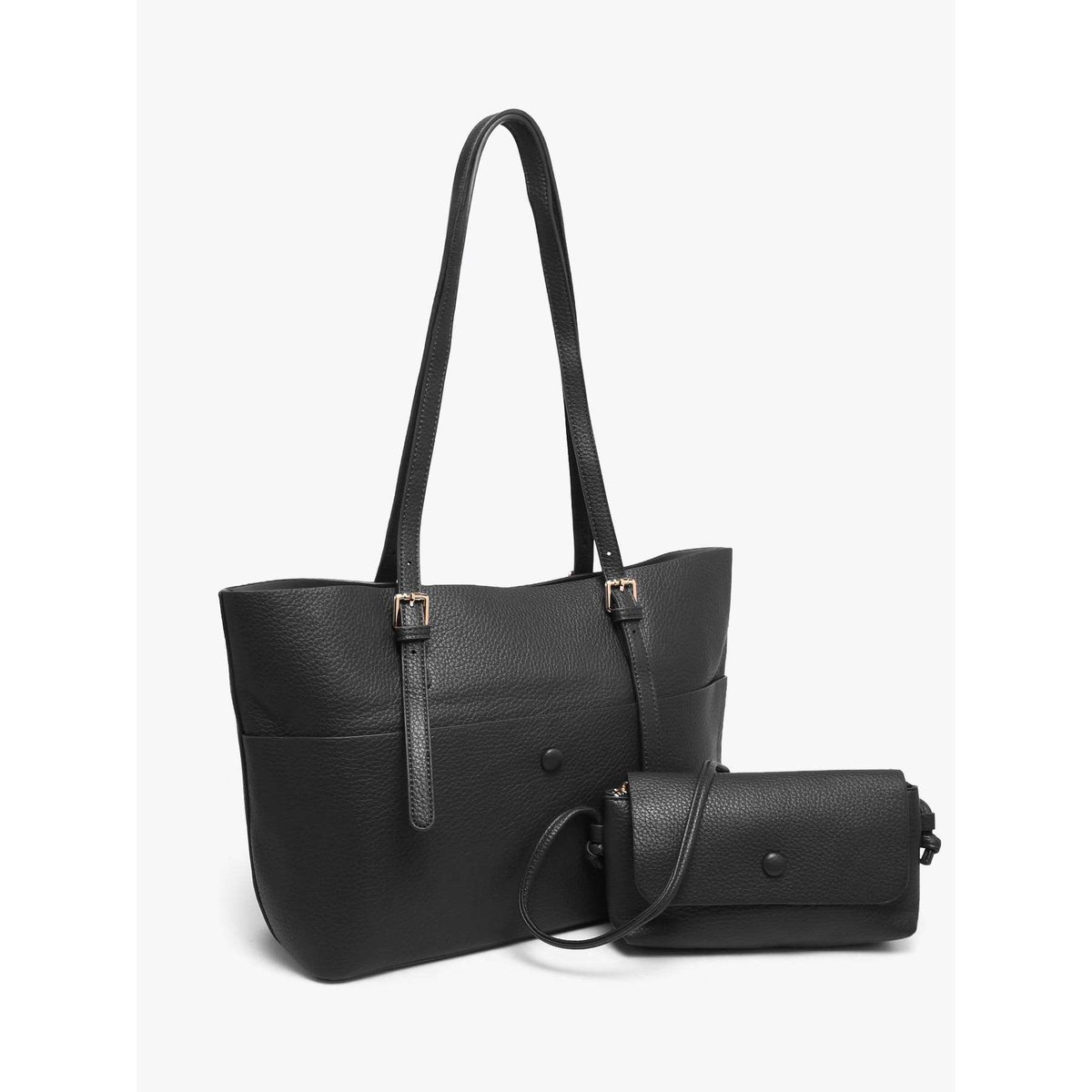 sac porté épaule New grained black, GALLANTRY
