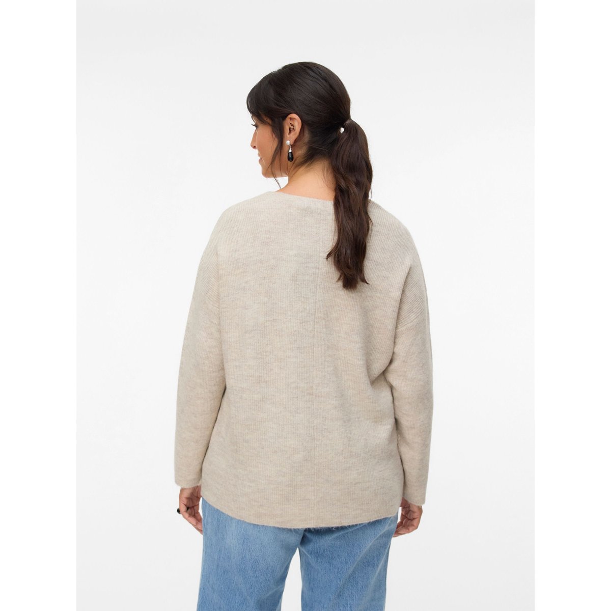 Pull En Maille birch, VERO MODA