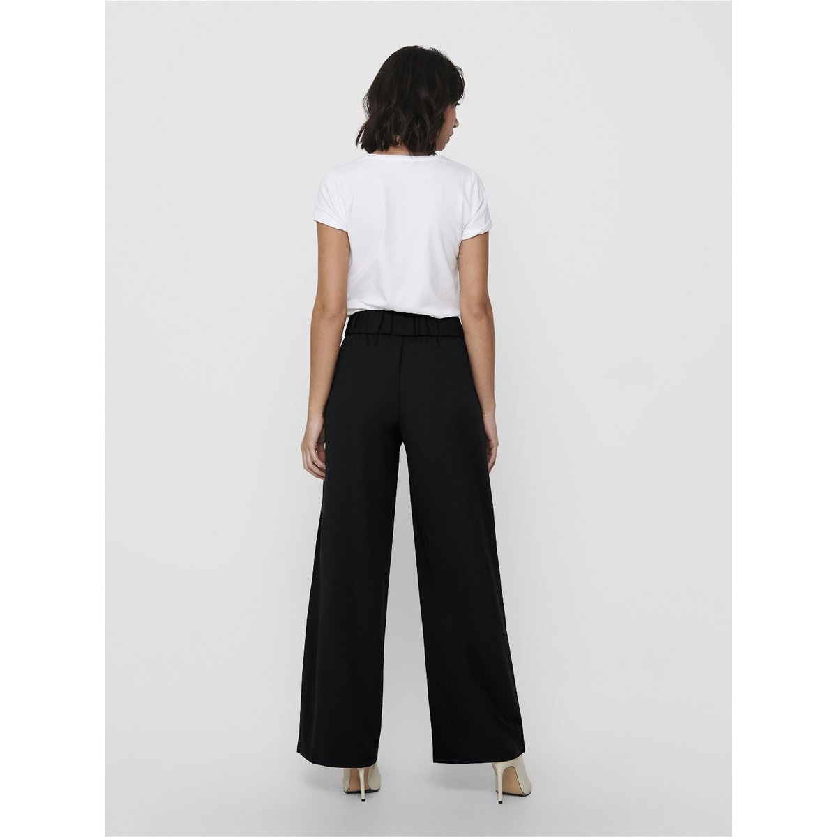 Pantalon À Jambe Large black 1, JDY