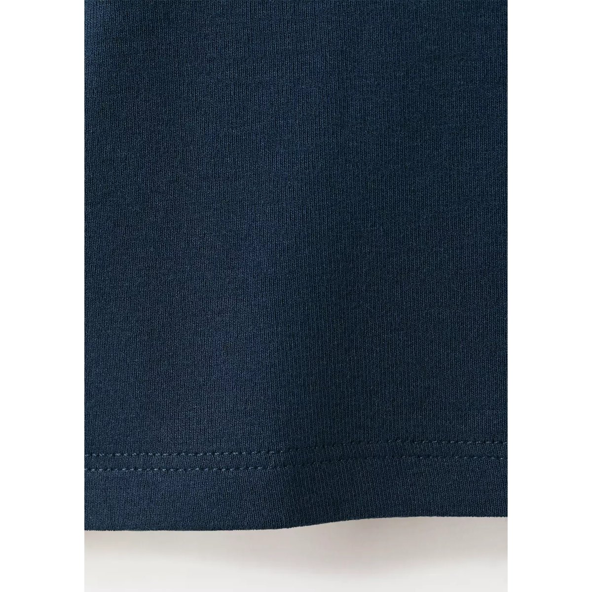 T-shirt basique en coton bleu marine, MANGO TEEN