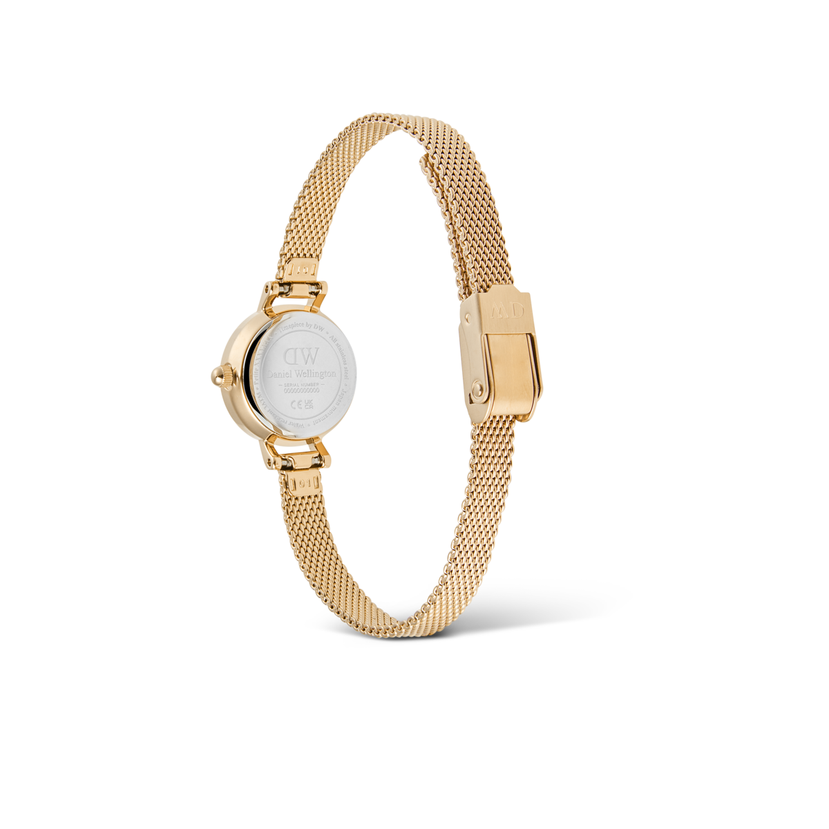 Montre Analogique  PETITE MINI doré blanc doré, DANIEL WELLINGTON