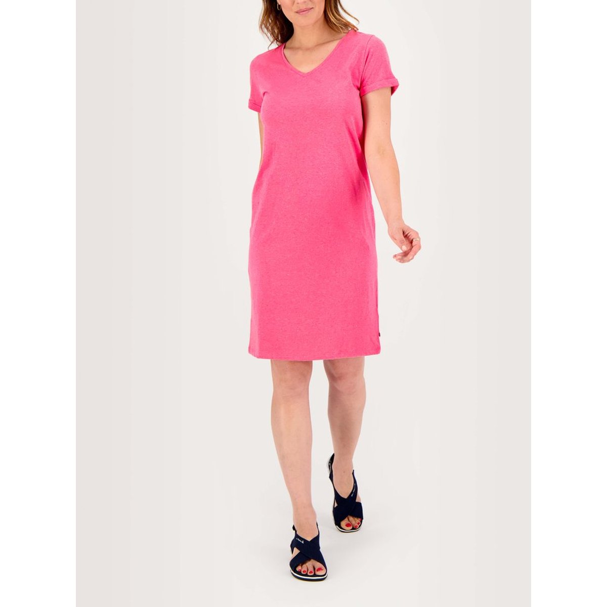 Robe courte ADINAROB fuschia, TBS