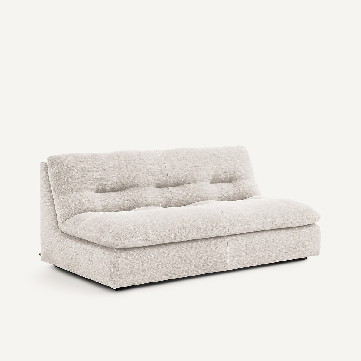 3-Sitzer-Sofa, anpassbar, aus Leinen und Baumwolle, GIULIANO beige, AM.PM