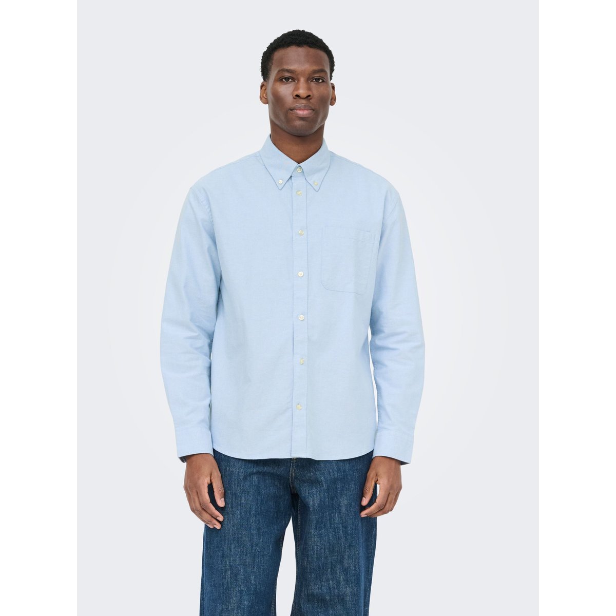 Chemise cashmere blue, ONLY & SONS