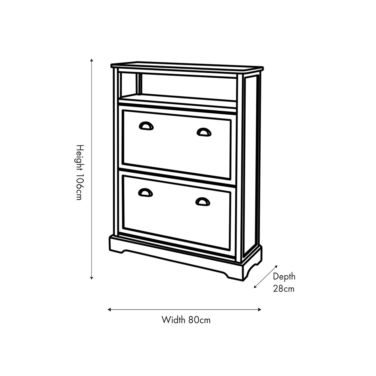 Cotsen Pine Wood Shoe Cabinet olive green, SO'HOME