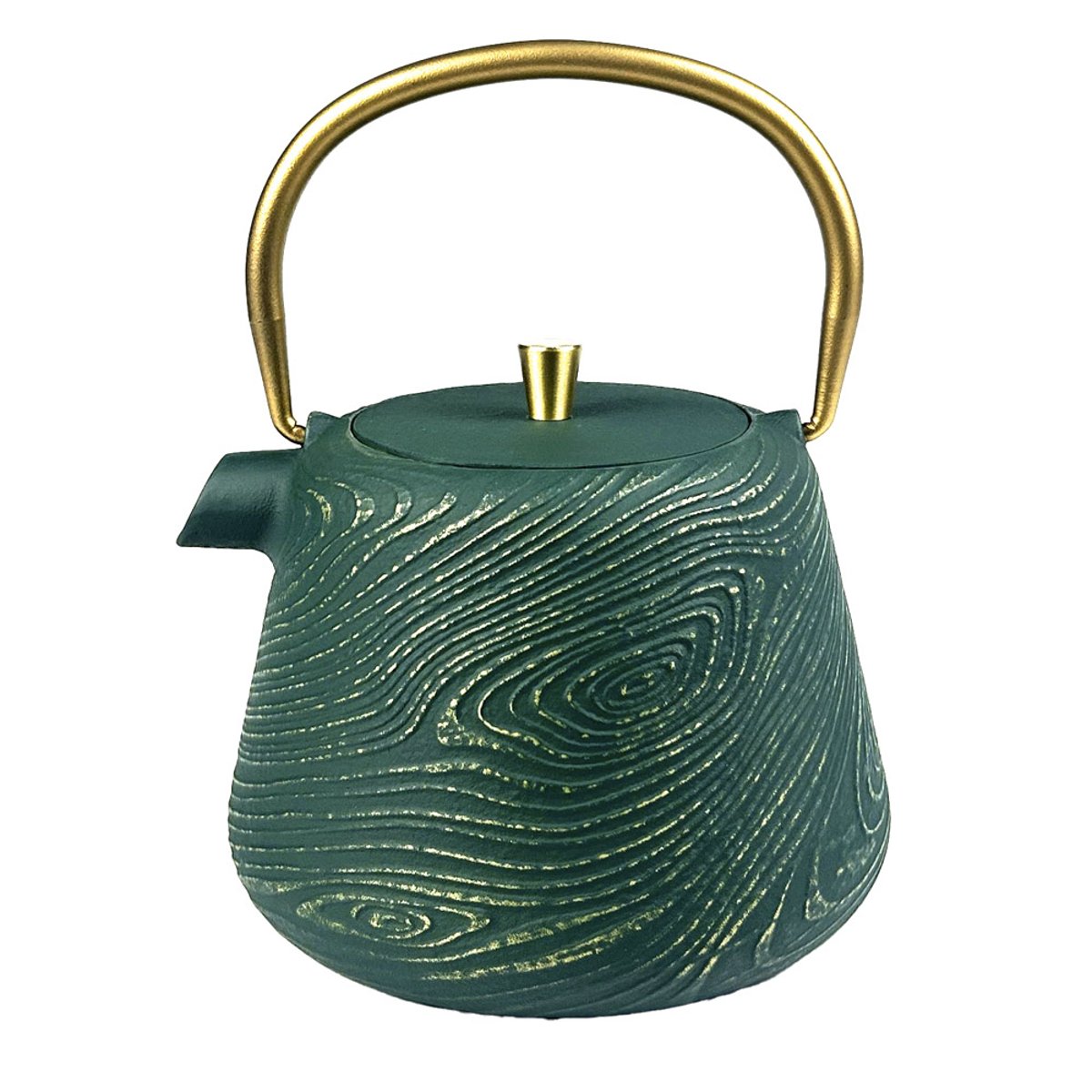 Théière en fonte avec filtre inox Glitter Green 1 L - GLITTER vert, TABLE PASSION