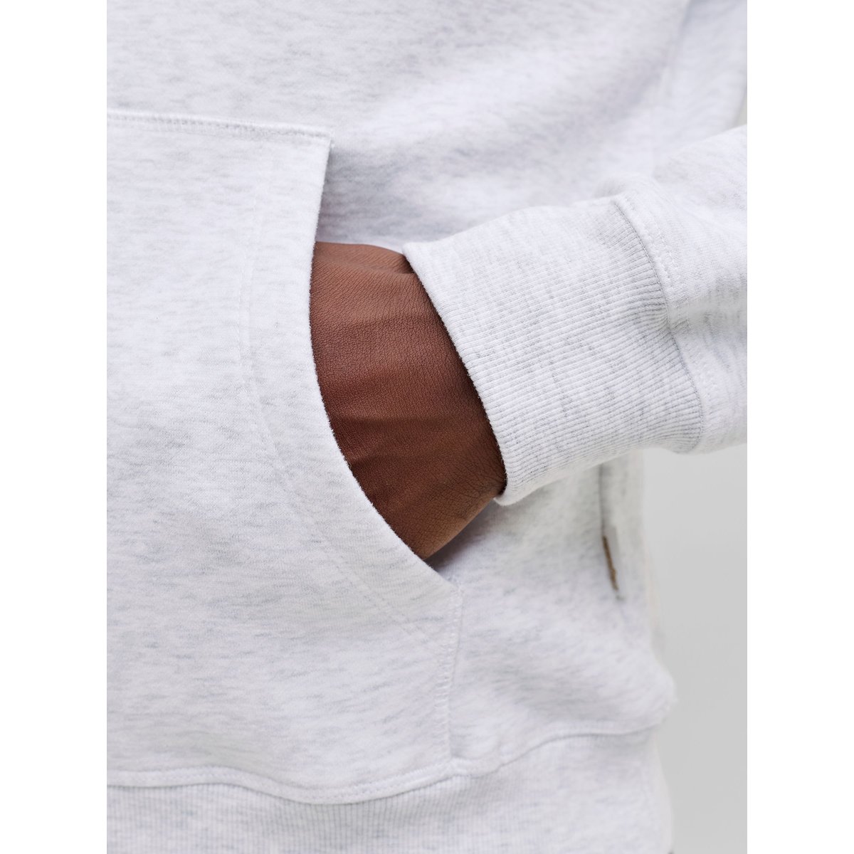 Sweat À Capuche bright white, JACK & JONES