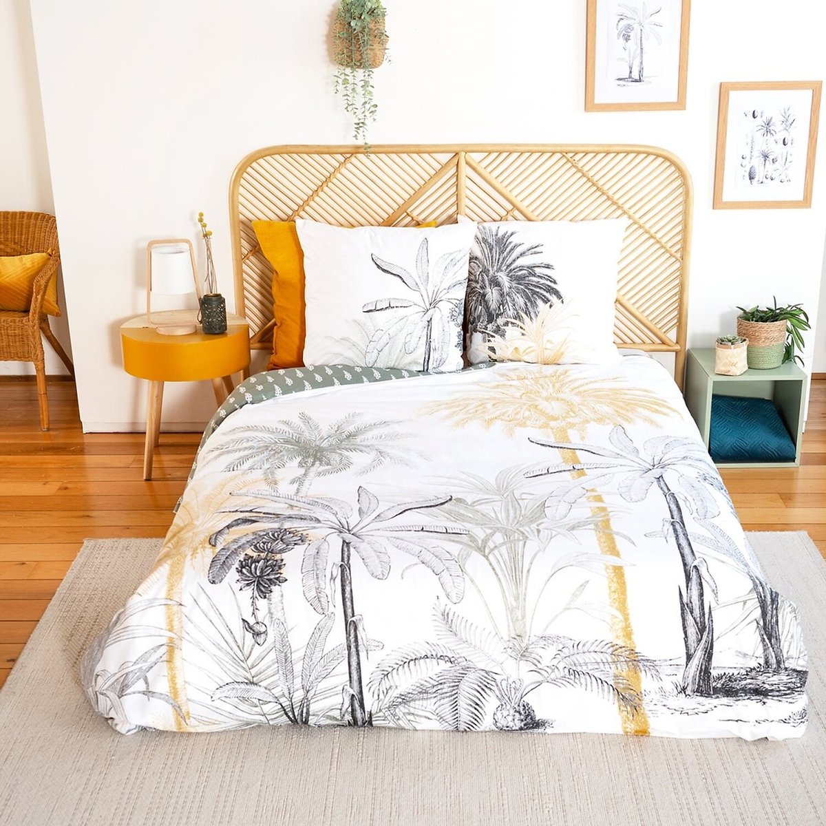 Parure Housse De Couette 100% coton - Soli multicolore, C DESIGN HOME TEXTILE