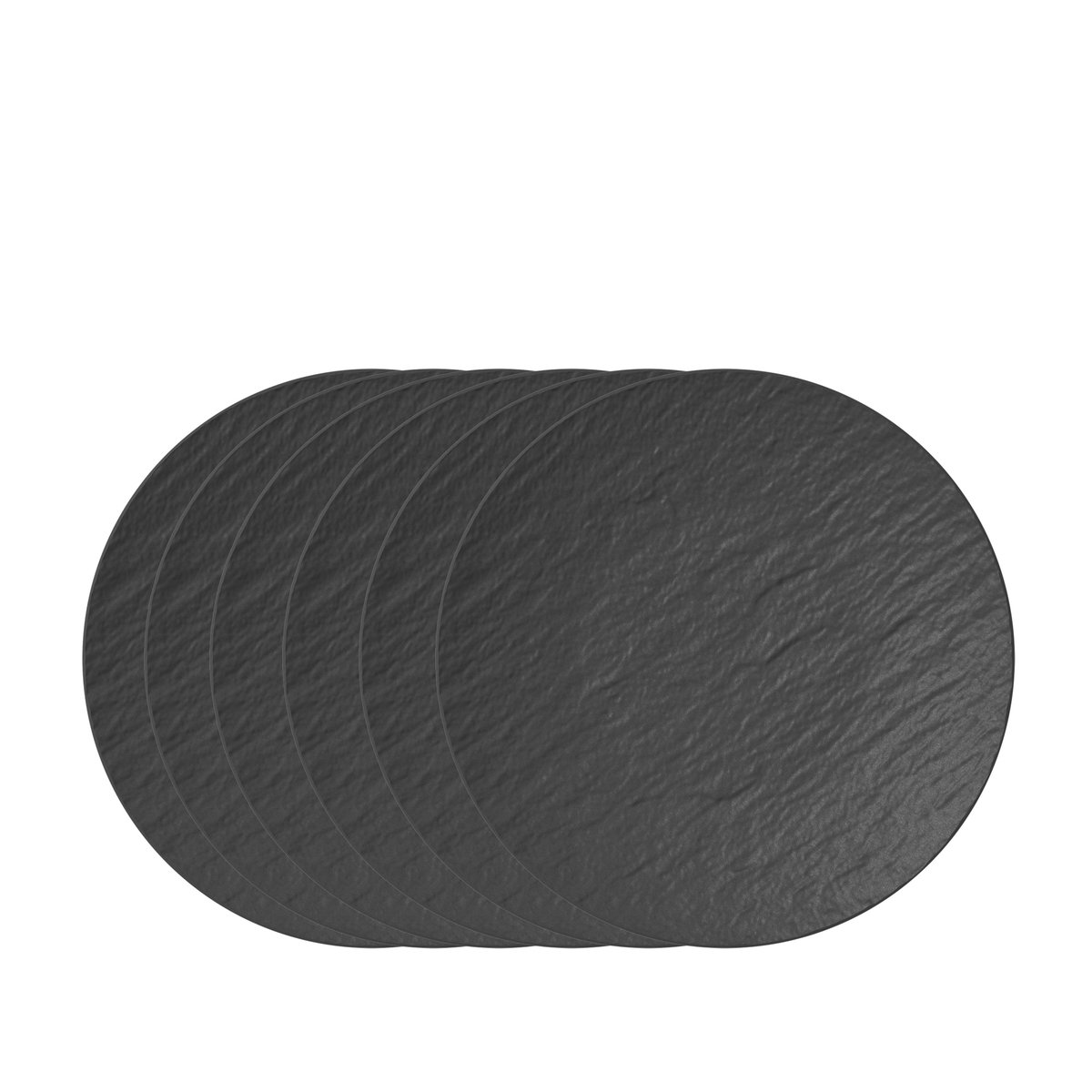 Assiette À Pain 6 Pièces MANUFACTURE noir, VILLEROY & BOCH